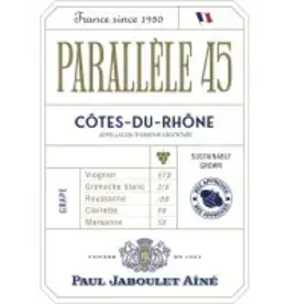 SALE $13.99 Paul Jaboulet Cotes-Du-Rhone Parallele 45 Blanc 2023 750ml