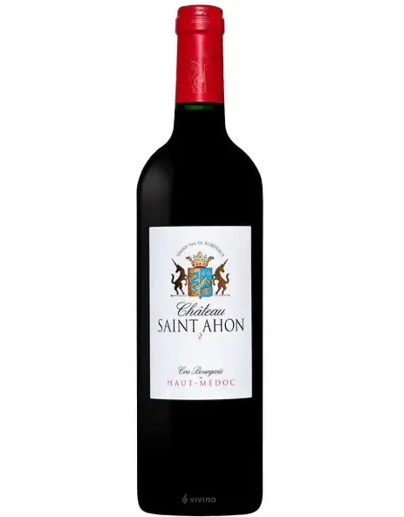 bordeaux Chateau Saint Ahon Haut-Medoc Cru Bourgeois 750ml 2015