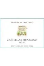 Italian Red Tenuta Di Salviano Castello Di Titignano Turlo Umbria  2022 750ml