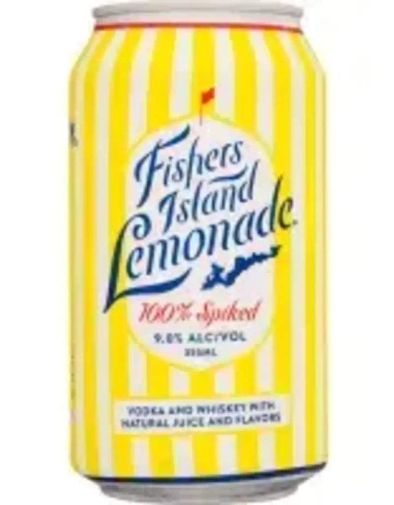 CAN MIXED DRINK Fisher Island Lemonade 4 pack Cans