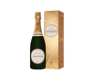 Laurent-Perrier La Cuvée Brut 4本セット Laurent-Perrier 'La Cuvée' Brut Champagne with Gift Box