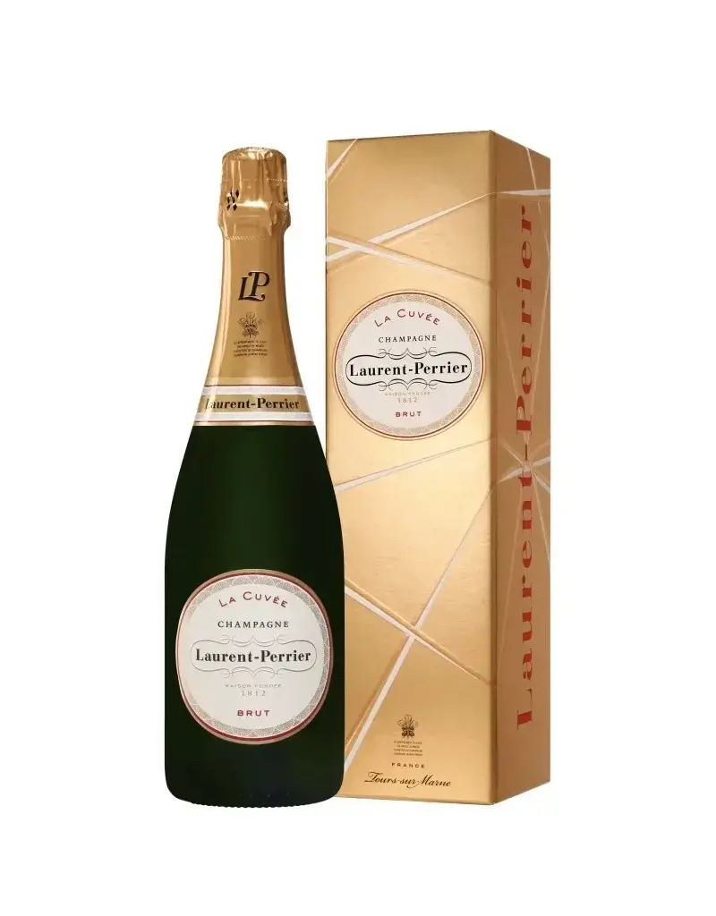 Champagne/Sparkling Sale $59.99 Laurent-Perrier La Cuvee Brut Gold Gift Box 750ml Reg. $64.99