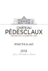 Chateau Pedesclaux Pauillac Grand Cru Classe 2018 750ml