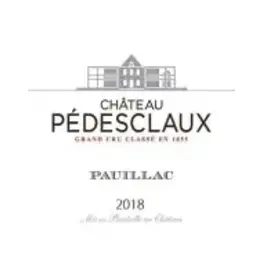 Chateau Pedesclaux Pauillac Grand Cru Classe 2018 750ml