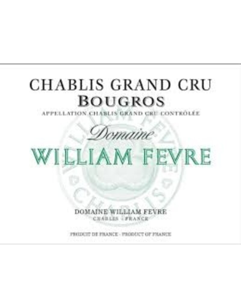 William Fevre Chablis Grand Cru Bougros 2021 750ml REG $119.99