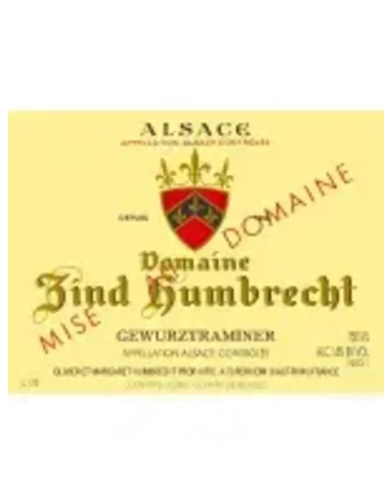 Alsace SALE $19.99 Zind Humbrecht Muscat 2019 750ml REG $39.99