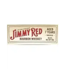 Bourbon Whiskey END OF BIN SALE Jimmy Red Bourbon Whiskey 7 year Old 750ml REG$199.99