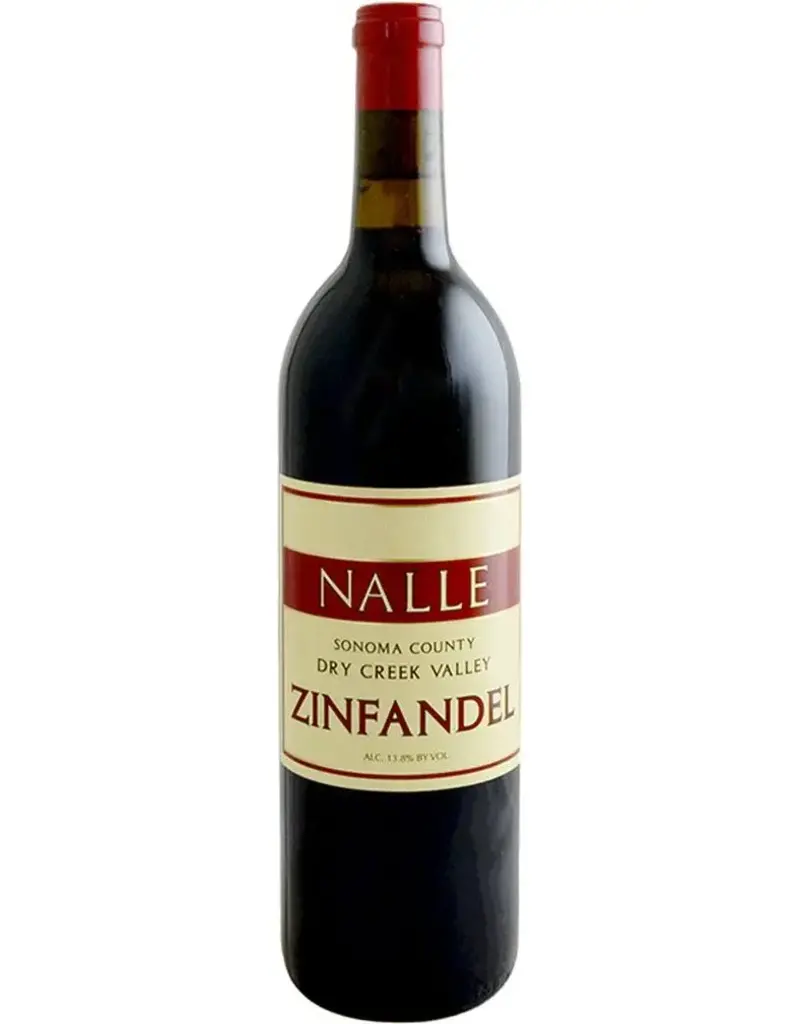 END OF BIN SALE Nalle Zinfandel Dry Creek Valley 2020 750ml REG $69.99