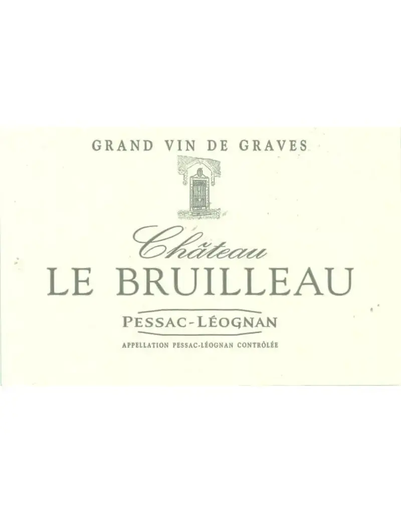 Bordeaux Red Chateau Le Bruilleau Pessac Leognan 2018 750ml