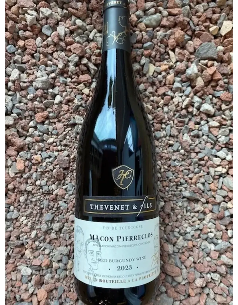 Burgundy French Thevenet & Fils Macon Pierreclos Rouge 2023 750ml