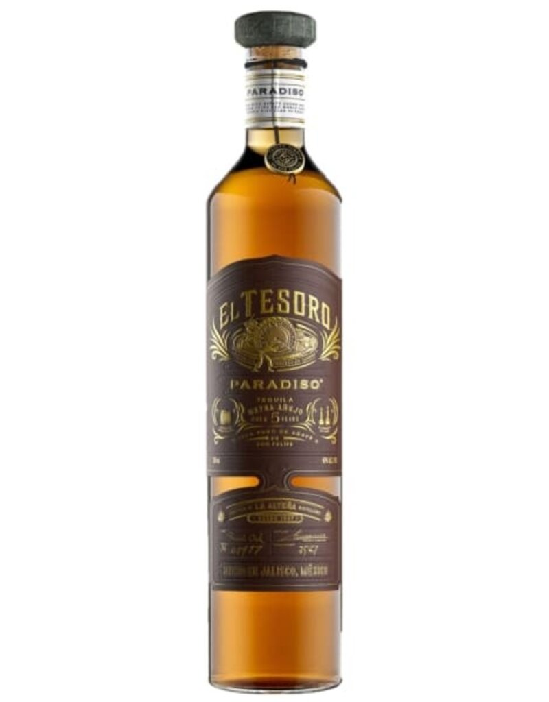 SALE $199.99 El Tesoro Paradiso Extra Anejo Aged 5 years Tequila 750ml