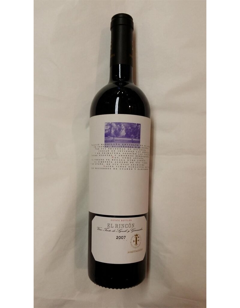 Marques De Grinon El Rincon Syrah Granacha 2007 750ml