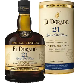 El Dorado Special Reserve 21 Year Rum 750ml