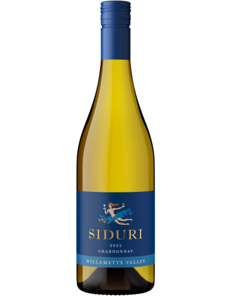 chardonnay END OF BIN SALE Siduri Willamette Valley Chardonnay 2022 750ml REG $34.99