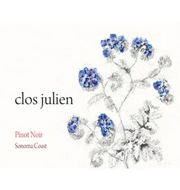 Pinot Noir California END OF BIN SALE Clos Julien Pinot Noir Sonoma Coast 2023 750ml REG $24.99