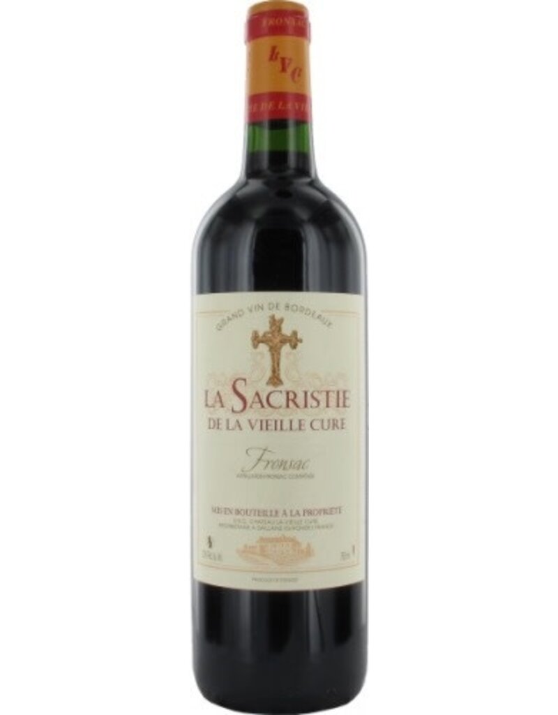Bordeaux Red La Sacristie De La Vielle Cure Fronsac 2016 750ml