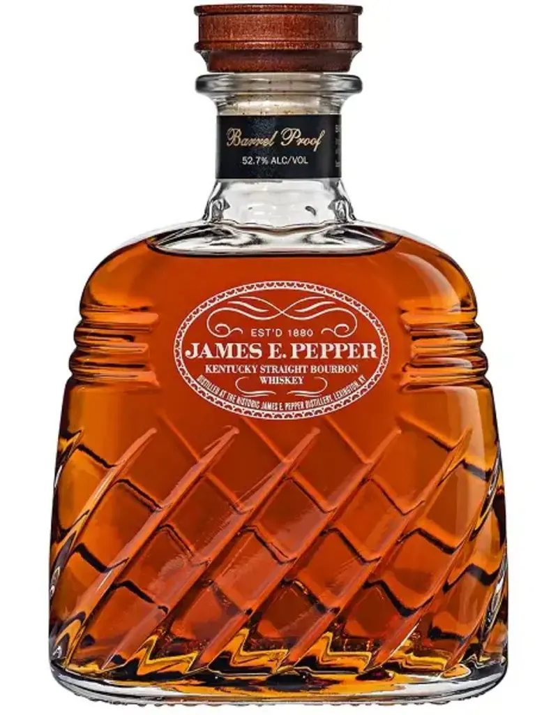 Bourbon Whiskey James E Pepper Barrel Proof 53.2% 750ml