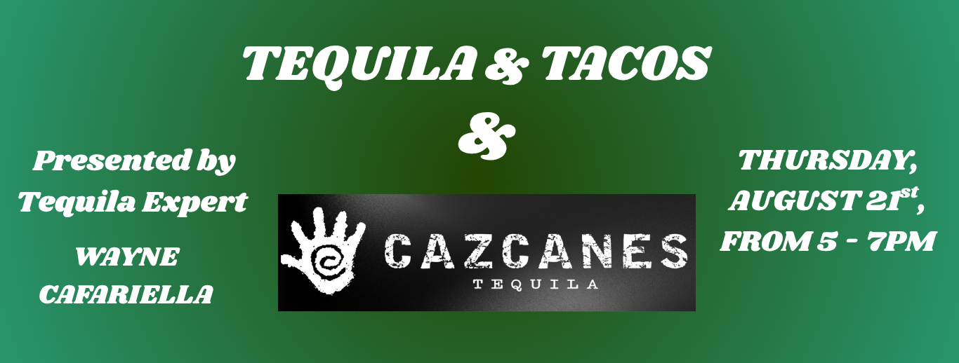 Cazcanes Tequila Tasting