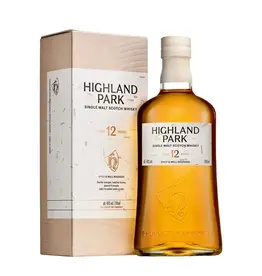 Single Malt Scotch Highland Park 12 yr Single Malt Scotch Whisky 750ml