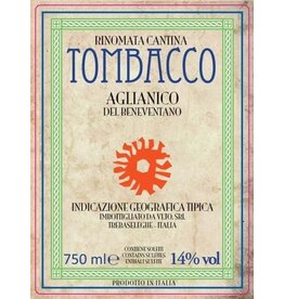 Aglianico Italian Tombacco Aglianico Del Beneventano 2022 750ml