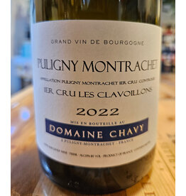 Burgundy French SALE $139.99 Domaine Chavy Puligny Montrachet 1er Les Clavoillons 2022 750ml