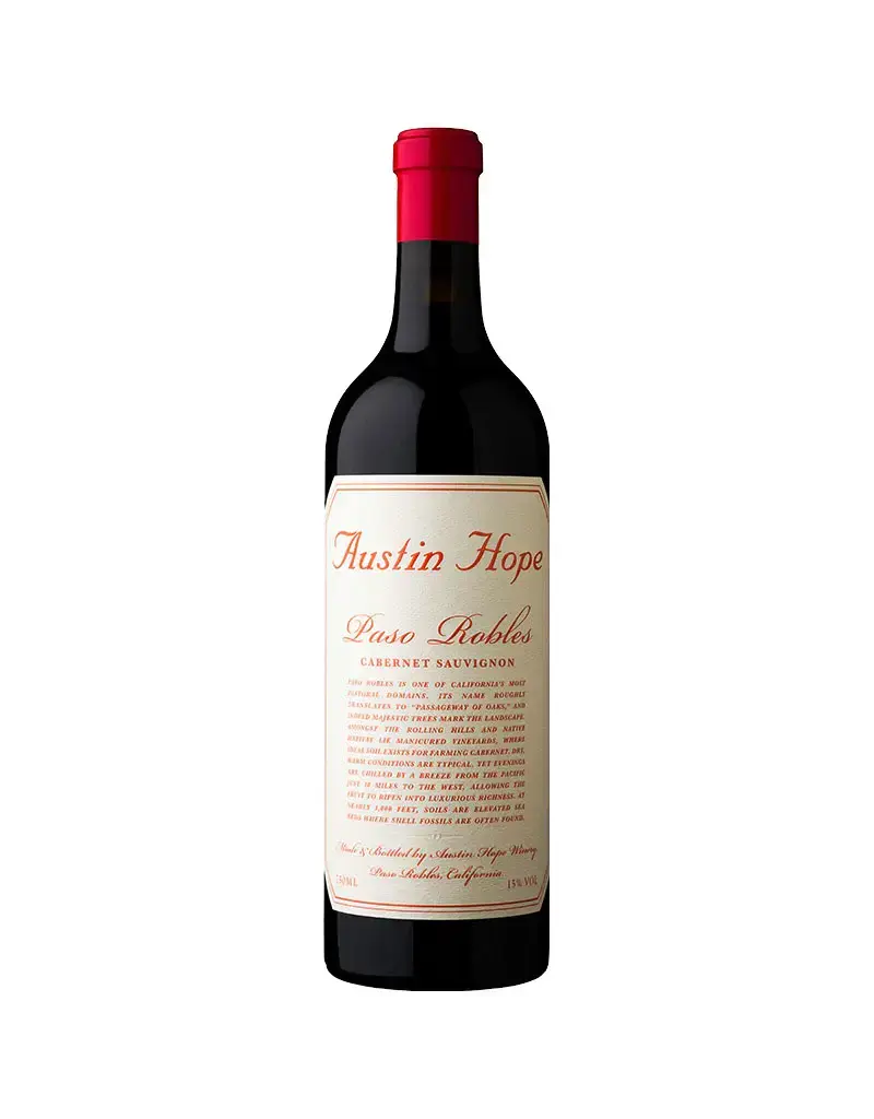Cabernet Sauvignon Austin Hope Cabernet Sauvignon Paso Robles 2021 750ml  $69.99
