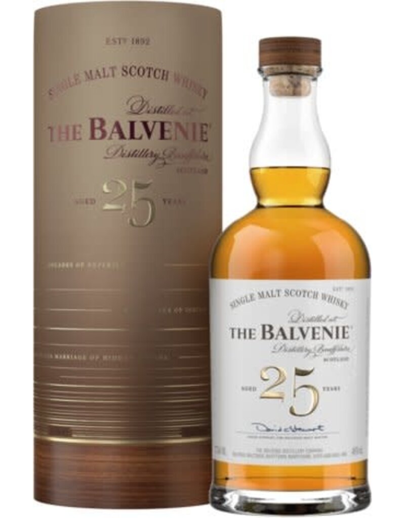 Single Malt Scotch The Balvenie 25 Year Old Single Malt Scotch 750ml
