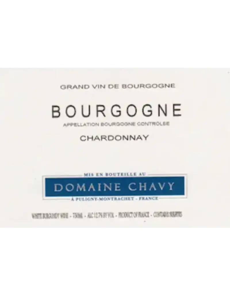 Domaine Chavy Bourgogne Chardonnay 2022 750ml