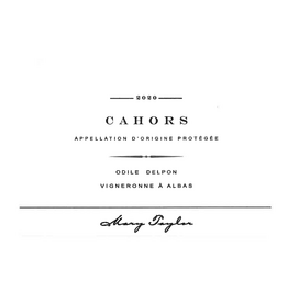 Malbec Mary Taylor Cahors Odile Delpon 2022 750ml