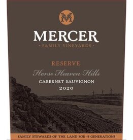 Mercer Family Cabernet Sauvignon Reserve 2022 750ml