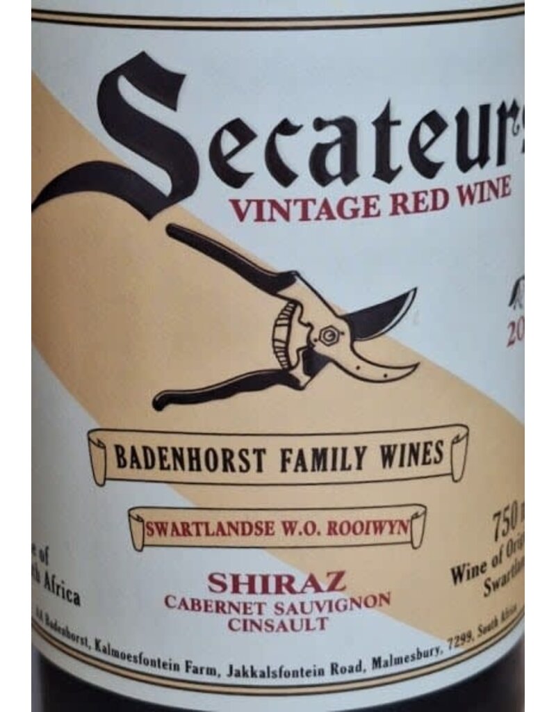 Red Blend Badenhorst Secateaurs Red Blend 2024 750ml