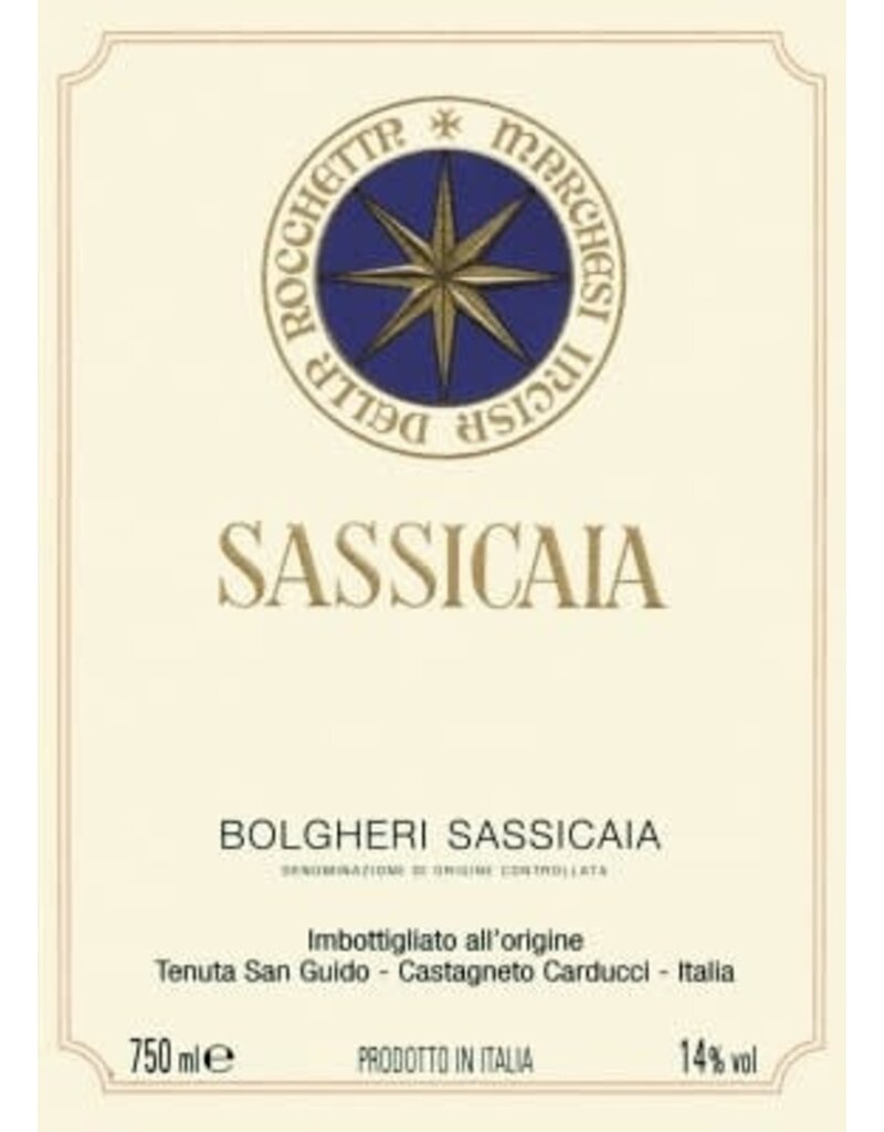 Tuscan Red SALE $159.99 Tenuta San Guido Sassicaia 2023 375ml