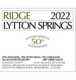 Zinfandel Ridge Lytton Springs Zinfandel -Blend 2022 750ml