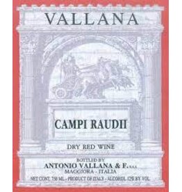 Nebbiolo Vallana Campi Raudii Vino Rosso Nebbiolo 2016 Library Release