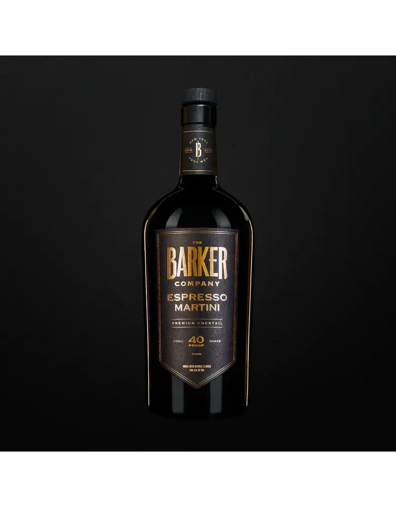 Premade Cocktails Barker Espresso Martini 700ml