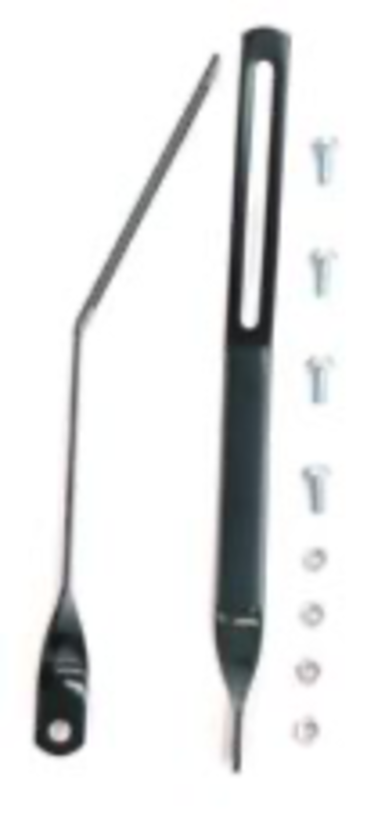 Bikelane Bikelane Carrier Fittings 220mm Black