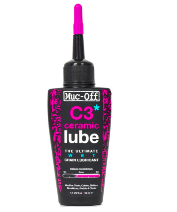 Muc-Off Lube Wet 50ml C3 Ceramic Muc-Off