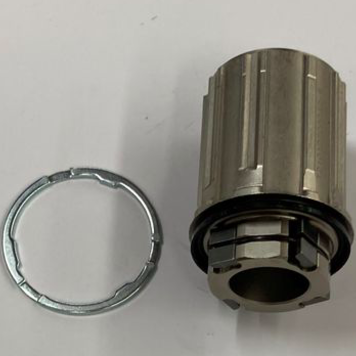 BPW Cassette Body 8/11s Shimano Spline 4 Pawl Cro-Mo Steel Silver