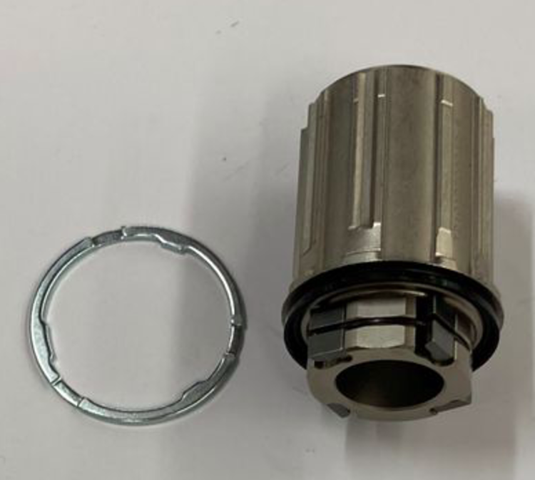 BPW Cassette Body 8/11s Shimano Spline 4 Pawl Cro-Mo Steel Silver