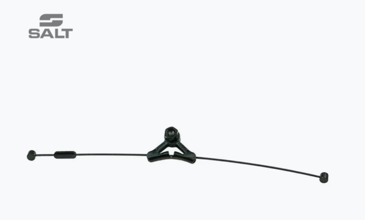 Salt Brake Straddle Cable and Hanger Set Black Salt