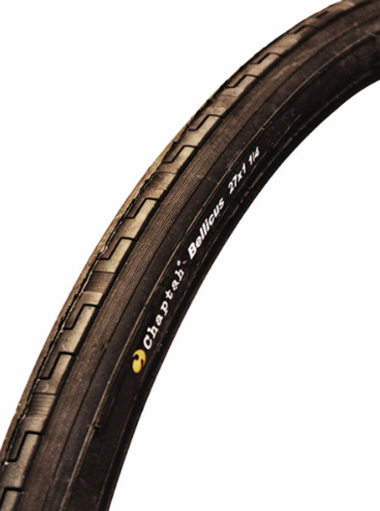 Chaptah Chaptah Bellicus Bicycle Tyre 27 x 1-1/4 Black