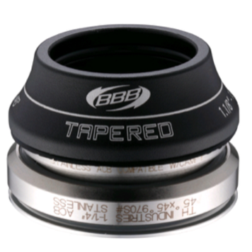 BBB BBB Headset Tapered 1.1/8-1.1/4" 15mm Alloy Cone Space