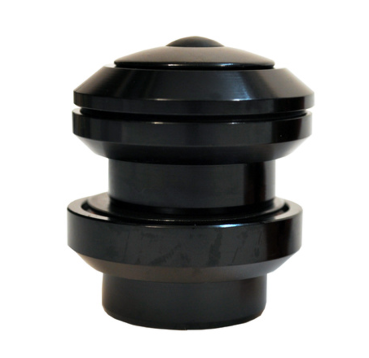 NECO BMX HEADSET - ALLOY - 1 1/8 - T/LES - BLACK - S