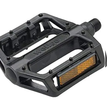 Pedals 1/2" Kids 12-16" Black Wellgo