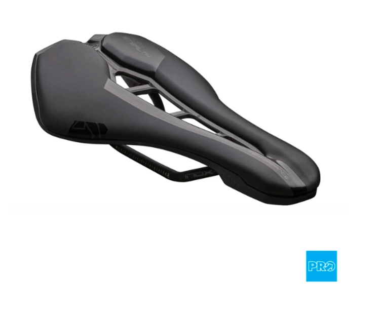 PRO PRO SADDLE - STEALTH PERFORMANCE STAINLESS RAIL BLACK