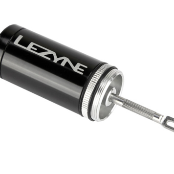 Lezyne Tubeless Kit Alloy Holder Inc 5 Plugs Lezyne