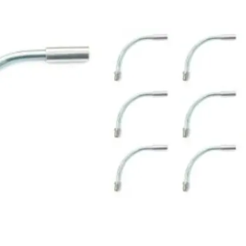 Cable Guide 90 Degree Noodle Steel Silver 8090A BPW