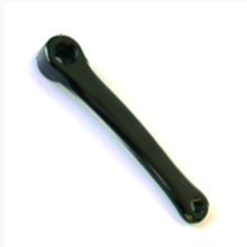 Bikelane Crank Arm LH 170mm Diamond Taper Low Profile Alloy Black Bikelane