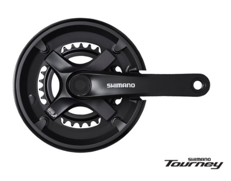 Shimano Crankset Front 170mm 42-34-24 TY501 Shimano