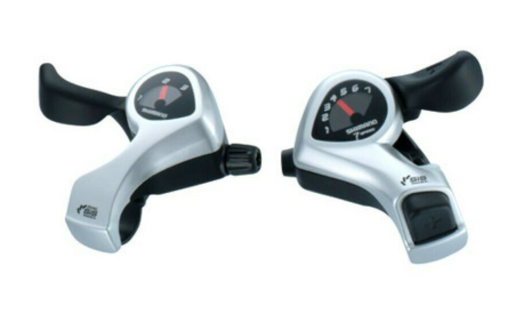Shimano Shimano SL-TX50 Bicycle Shifters Levers Set SIS 3x7 Speed